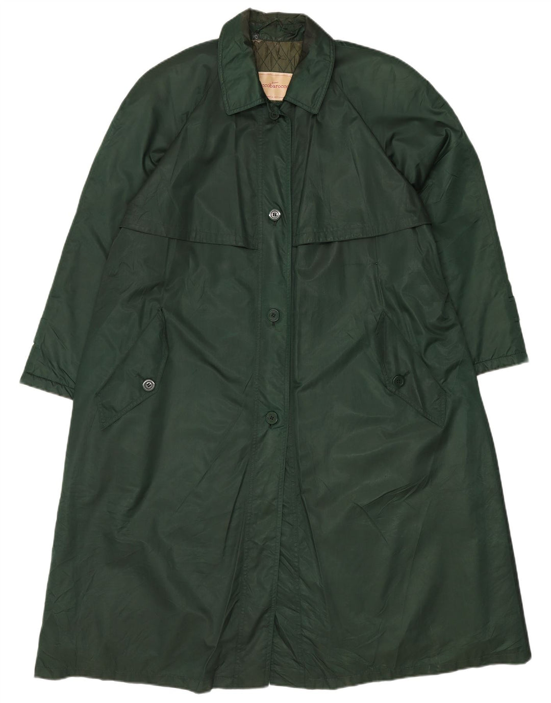 ROCCOBAROCCO Женское пальто UK 18 XL Зеленый