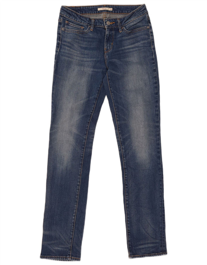 Женские джинсы Levi's Slim 712 W28 L31 синие
