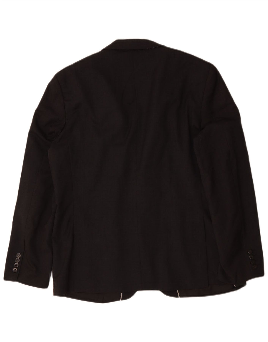 Мужской пиджак Marks & Spencer Autograph на 2 пуговицах, Великобритания, 44 XL, черная шерсть