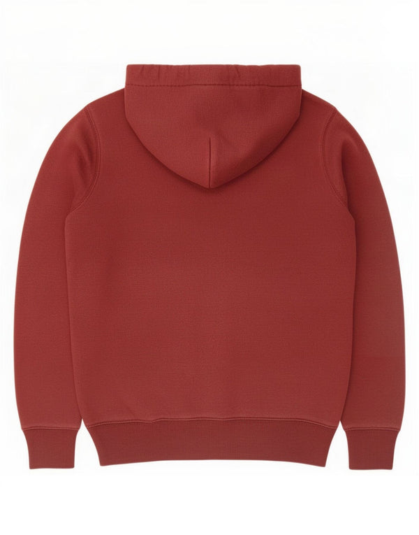 Женский джемпер с капюшоном Jack Wills Oversized с рисунком UK 6 XS, бордовый хлопок