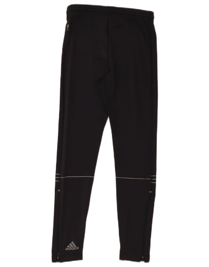 Женские леггинсы Adidas Climalite UK 10, маленькие, темно-синие, полиэстер