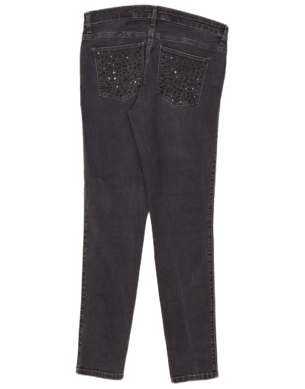 Женские джинсы скинни Guess W30 L30, серый хлопок