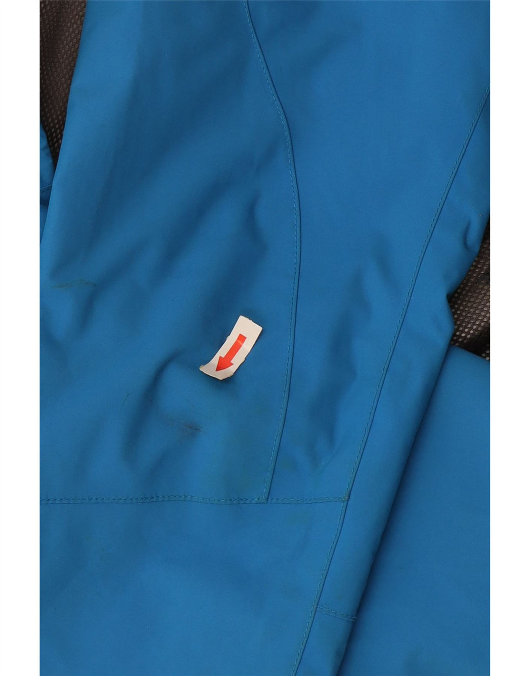 Женская дождевик с капюшоном Jack Wolfskin UK 10, маленький синий из полиамида