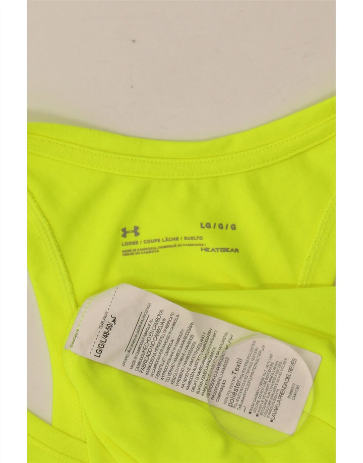 Мужской жилет с графическим рисунком UNDER ARMOR, большой зеленый полиэстер