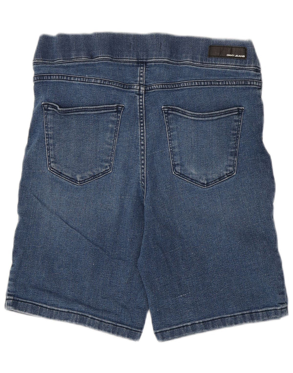 DKNY Womens Denim Shorts Medium W30  Blue Cotton