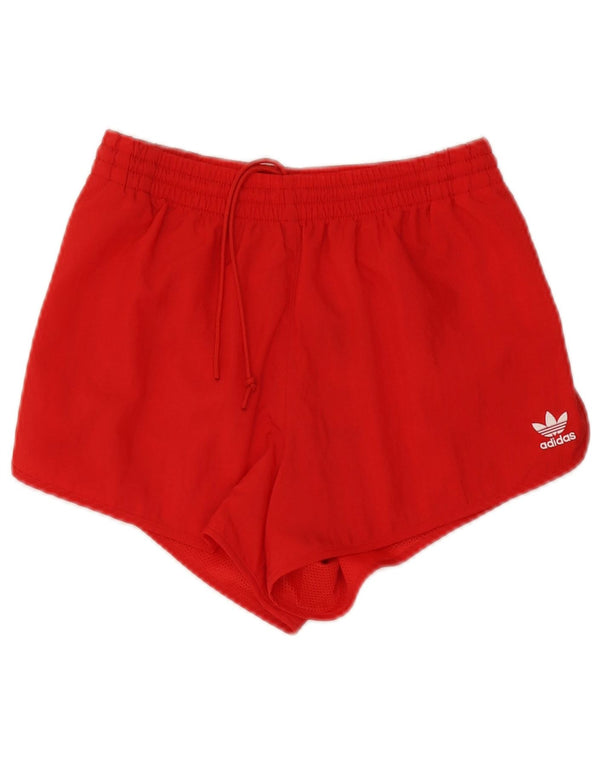 Женские спортивные шорты Adidas UK 6 XS, красный полиэстер