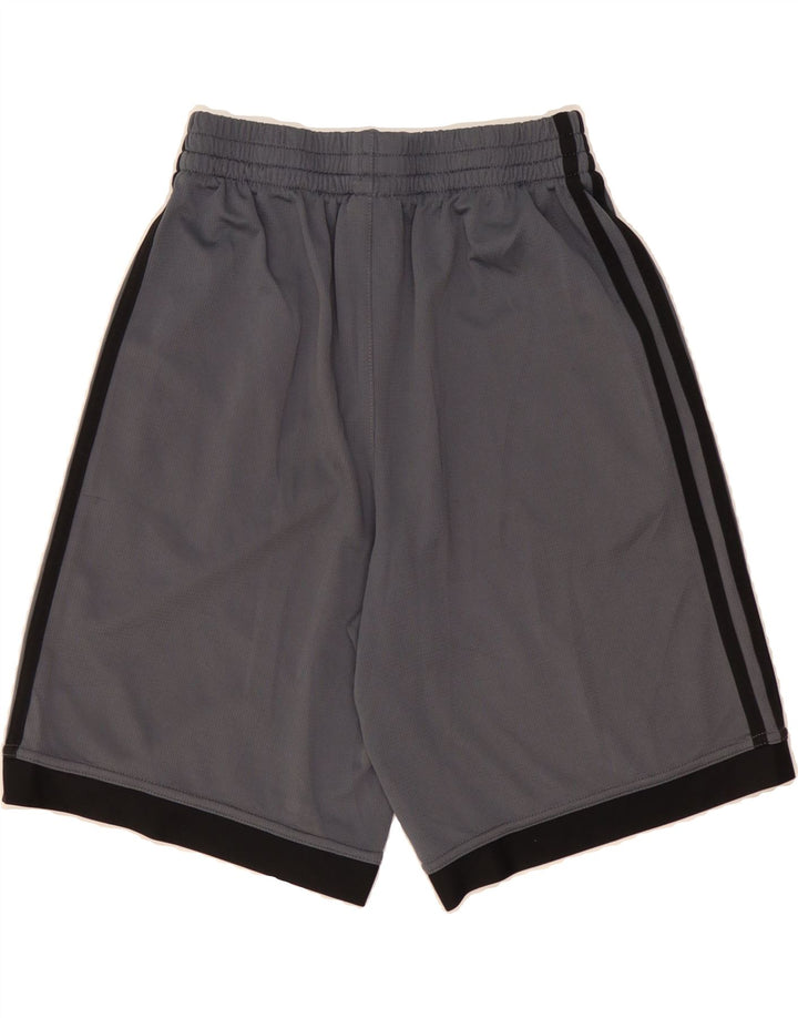 ADIDAS Boys Sport Shorts 7-8 Years Medium  Grey Polyester Vintage Adidas and Second-Hand Adidas from Messina Hembry 