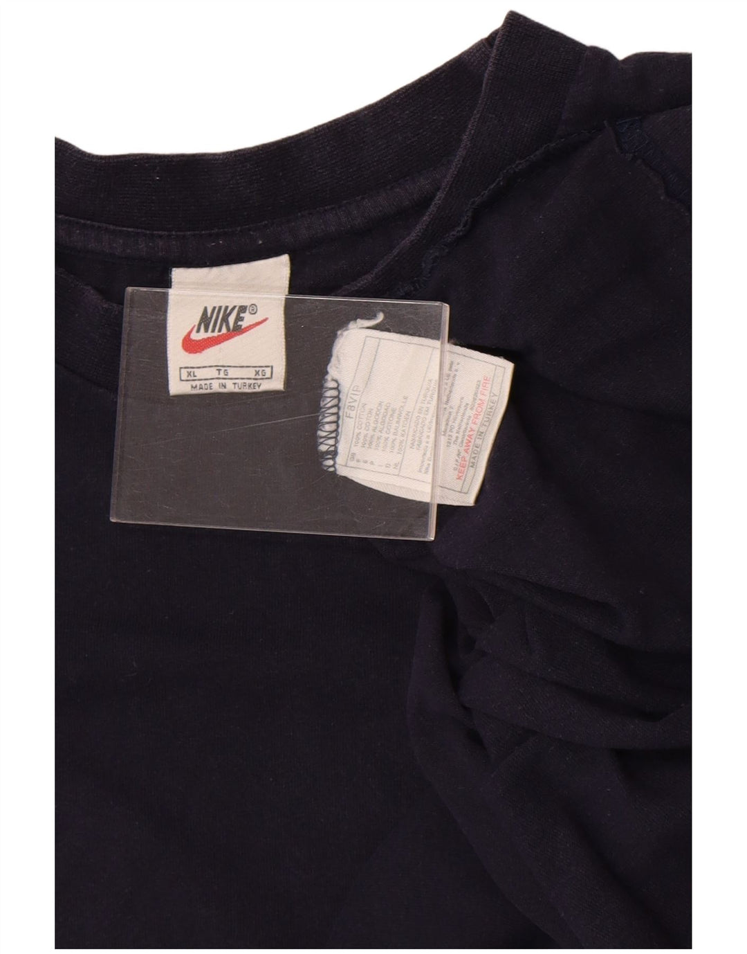 Мужская футболка Nike Top XL, темно-синий, хлопок