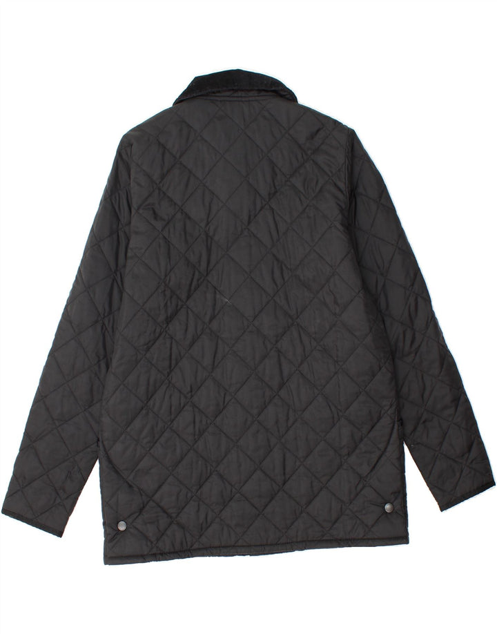 Женская стеганая куртка BARBOUR UK 20 2XL черная из полиамида