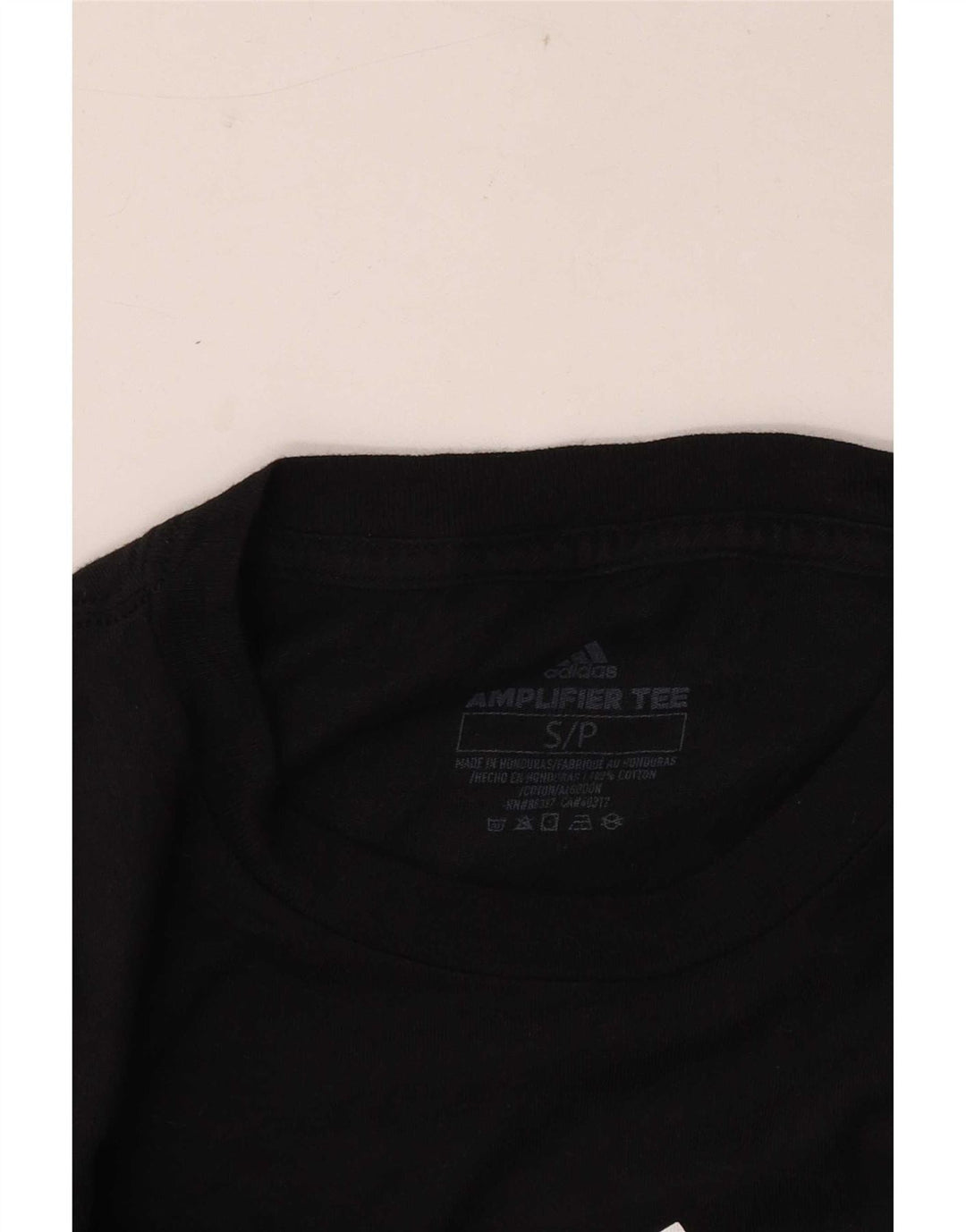 Мужской топ с рисунком Adidas с длинным рукавом, маленький черный хлопок