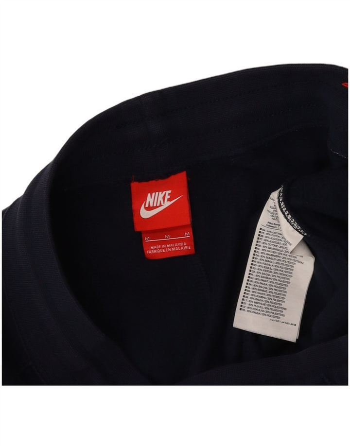 Мужские спортивные брюки NIKE Air с графическим рисунком, джоггеры, средний темно-синий, хлопок