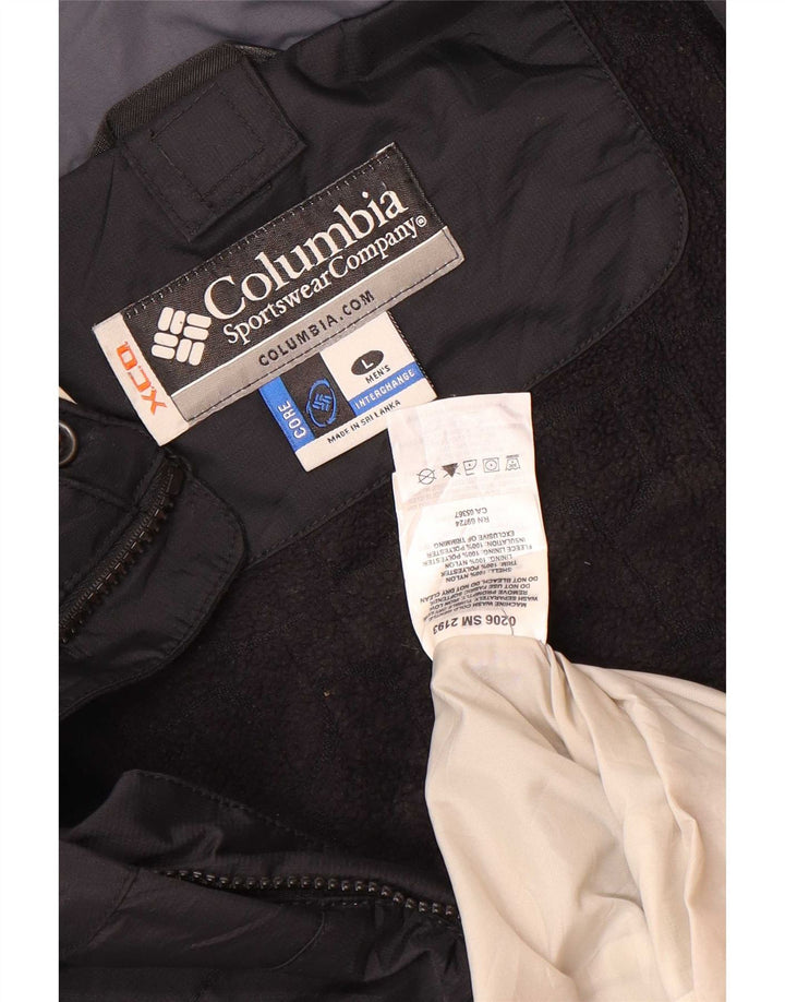 Мужская ветровка с капюшоном Columbia Interchange UK 40, большая черная
