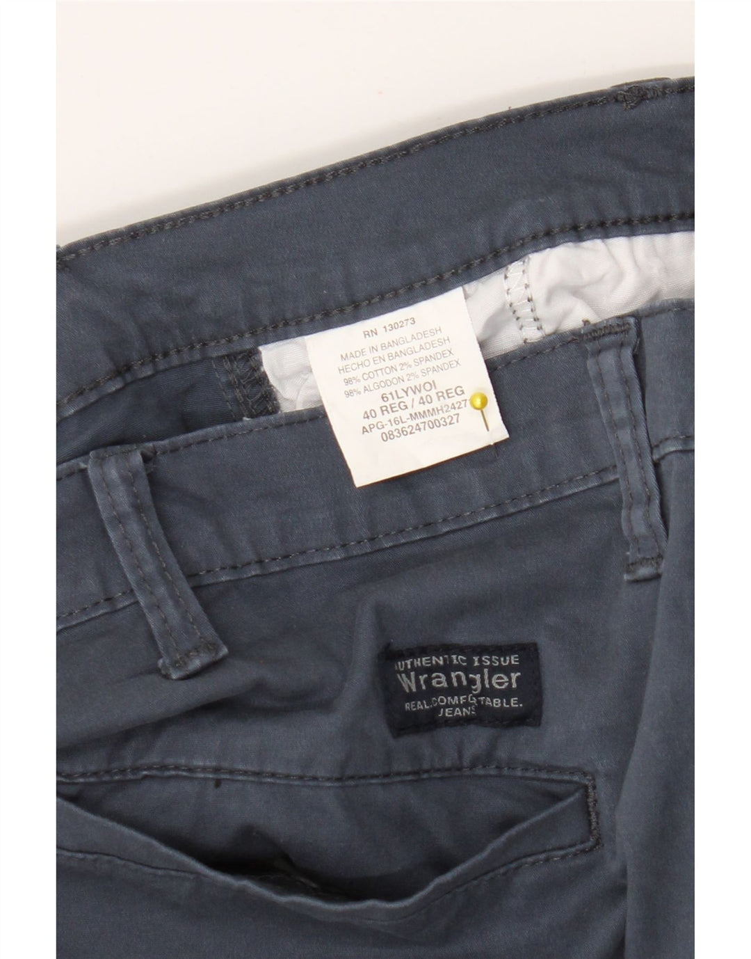 Мужские шорты-карго Wrangler W40 XL, темно-синие, хлопок