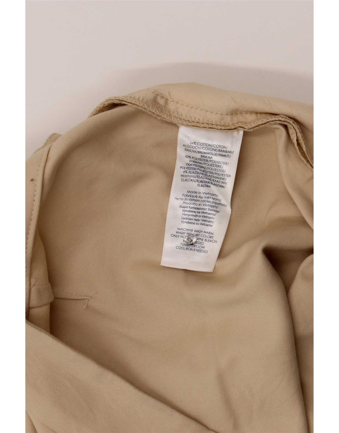 Женские шорты чинос Chaps US 8 Medium W32 Бежевые хлопковые