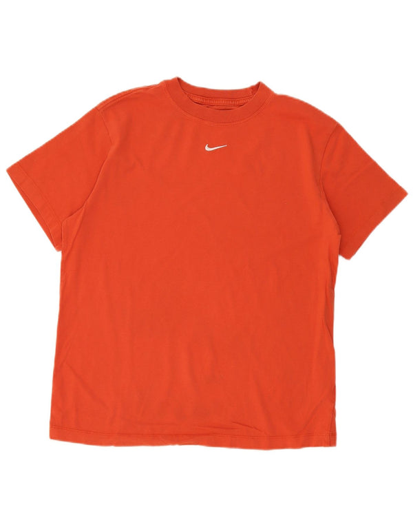 Мужская футболка свободного кроя Nike Top XS, оранжевый хлопок