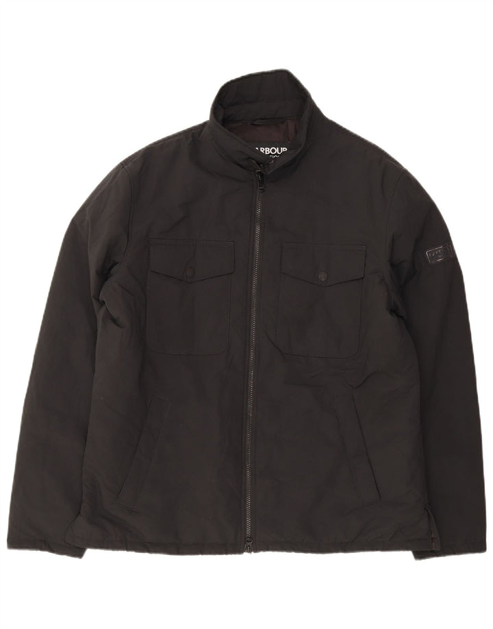 Мужская ветровка Barbour UK 40, большая черная