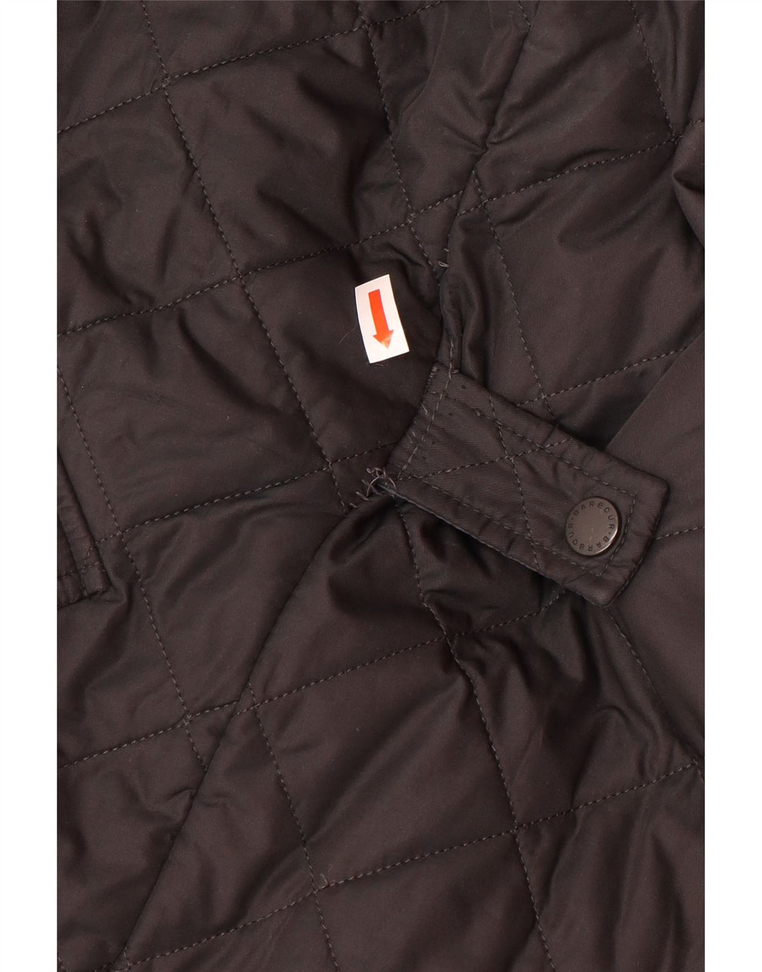 Мужская стеганая куртка BARBOUR UK 36 маленькая черная из полиэстера