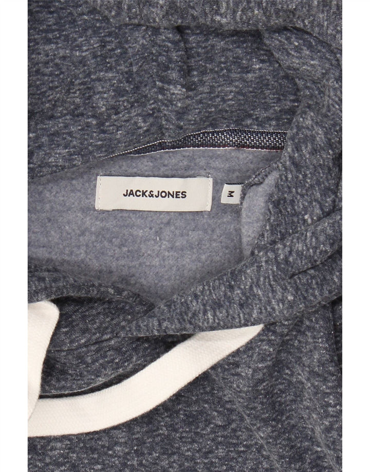 JACK & JONES Mens Hoodie Jumper Medium Navy Blue Cotton Vintage Jack & Jones and Second-Hand Jack & Jones from Messina Hembry 