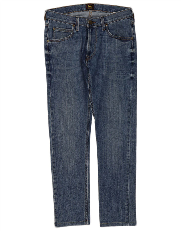 Мужские джинсы Lee Luke Slim W30 L27, синий хлопок