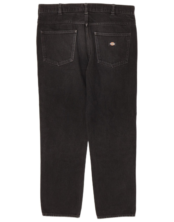 Мужские прямые джинсы Dickies W32 L30, черный хлопок