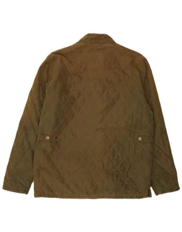Мужская стеганая куртка Musto UK 40, большой цвет хаки, полиэстер с цветными блоками