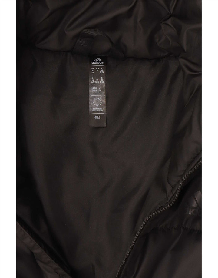 Женская укороченная куртка Adidas UK 4/6 XS, черная