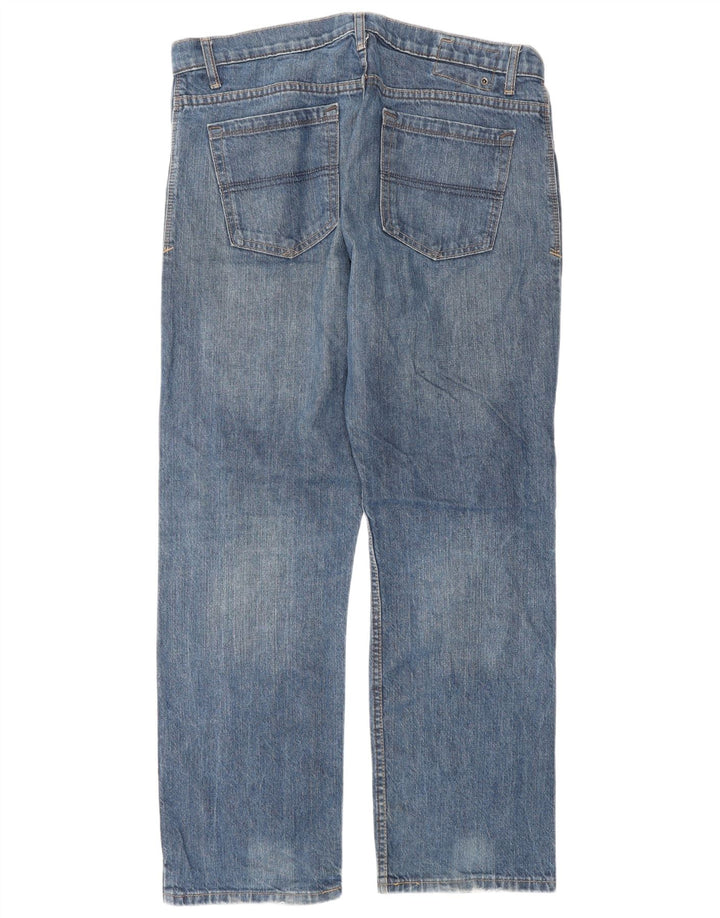Мужские прямые джинсы Marks & Spencer Blue Harbour W34 L29 синие