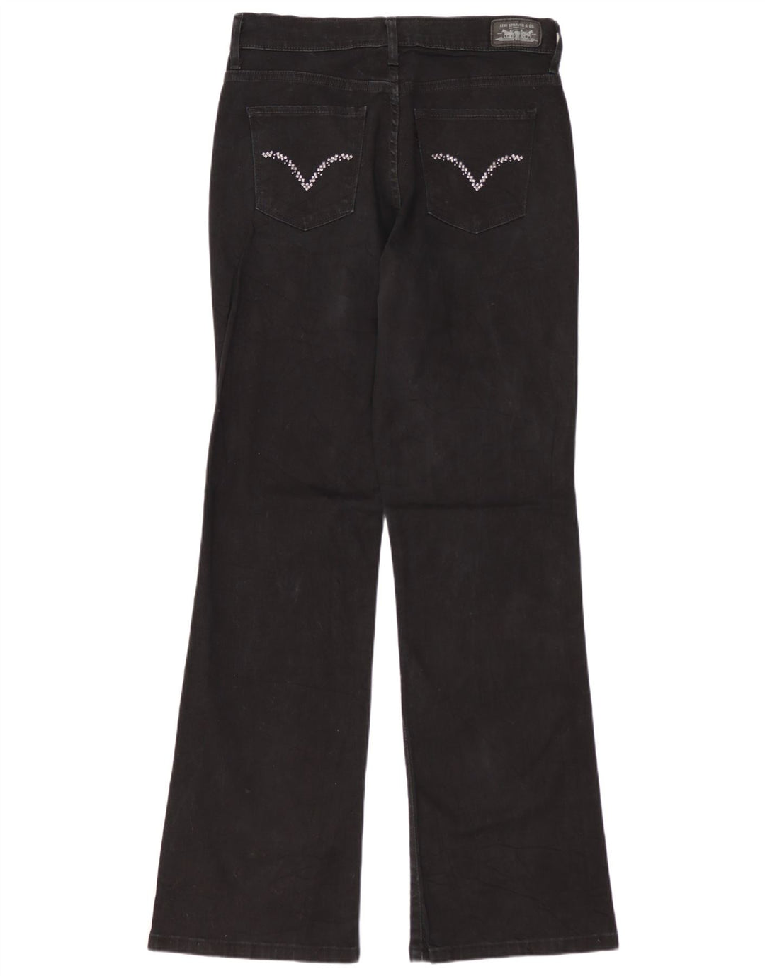 Женские джинсы LEVI'S 512 Bootcut US 6 Medium W28 L31 Черные