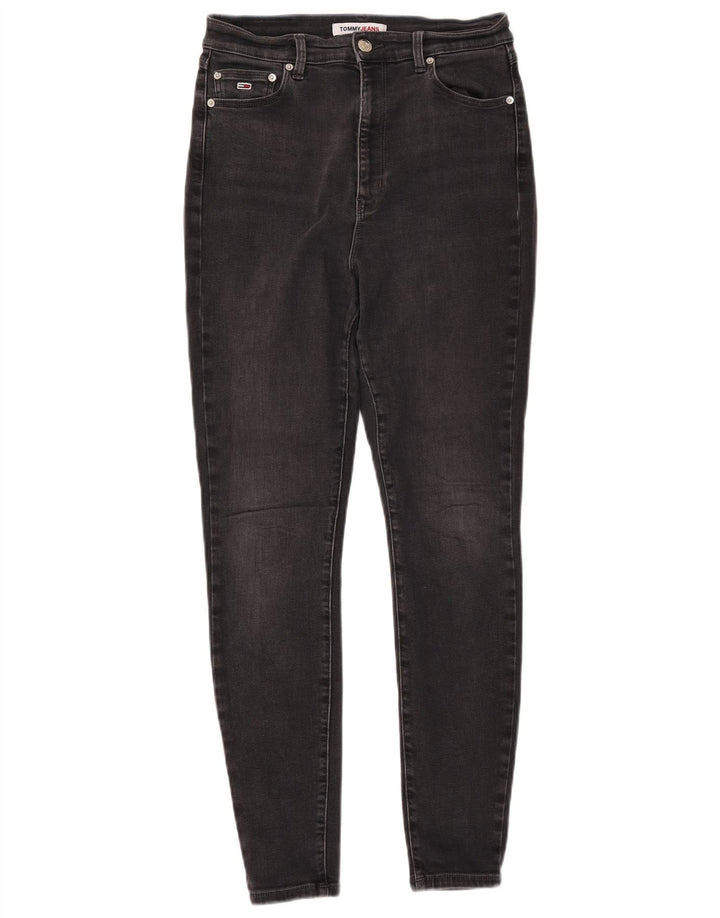 Женские джинсы суперскинни TOMMY HILFIGER Melany с высокой посадкой W30 L30 черные