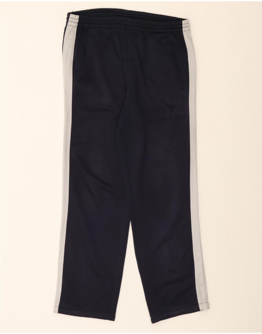 DIADORA Mens Tracksuit Trousers IT 48 Medium  Navy Blue Colourblock Vintage Diadora and Second-Hand Diadora from Messina Hembry 