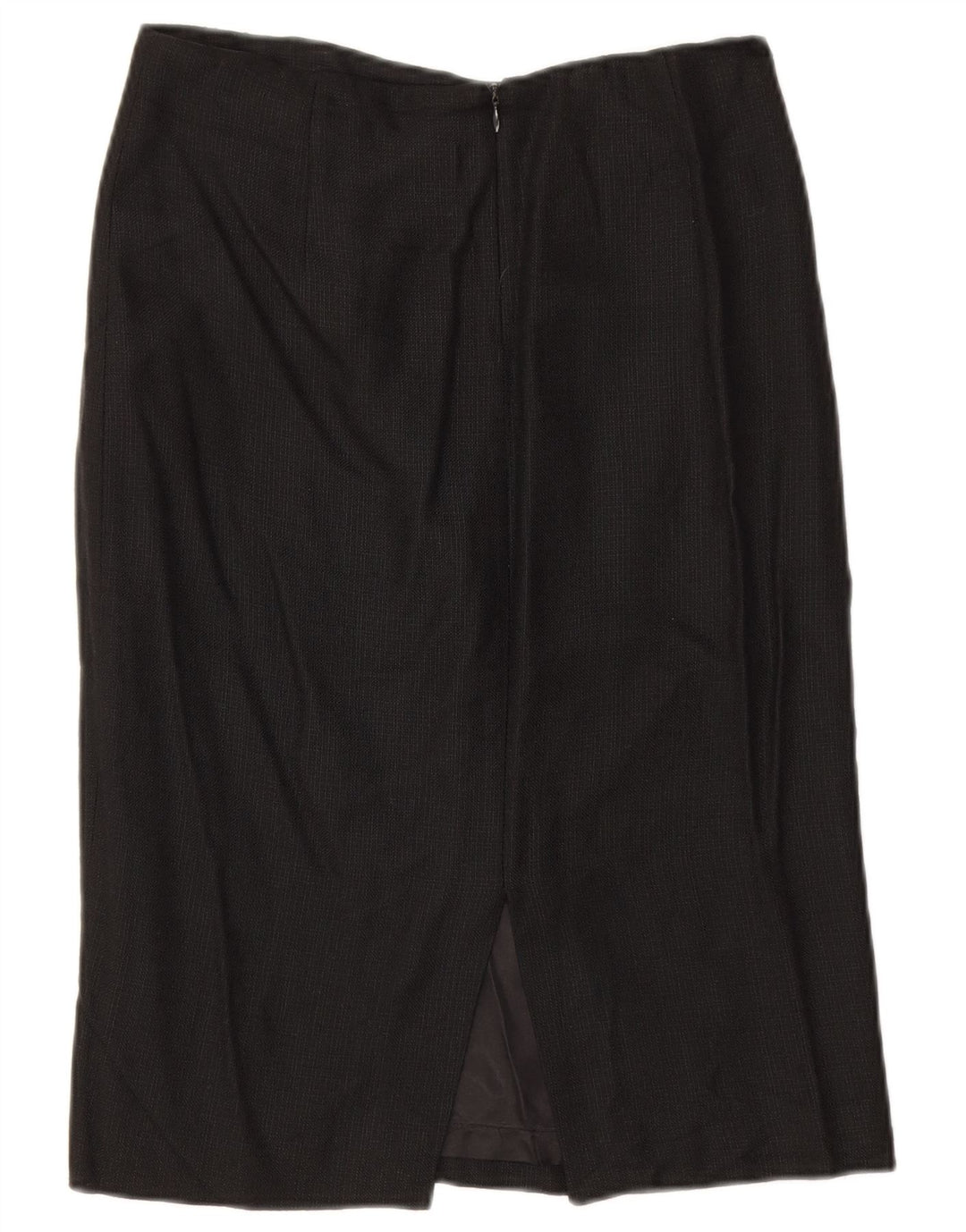 Женская прямая юбка Zara EU 38, маленькая W28, черная вискоза