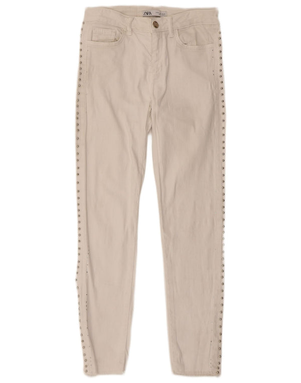 Женские джинсы скинни Zara EU 34 2XS W24 L27 белые
