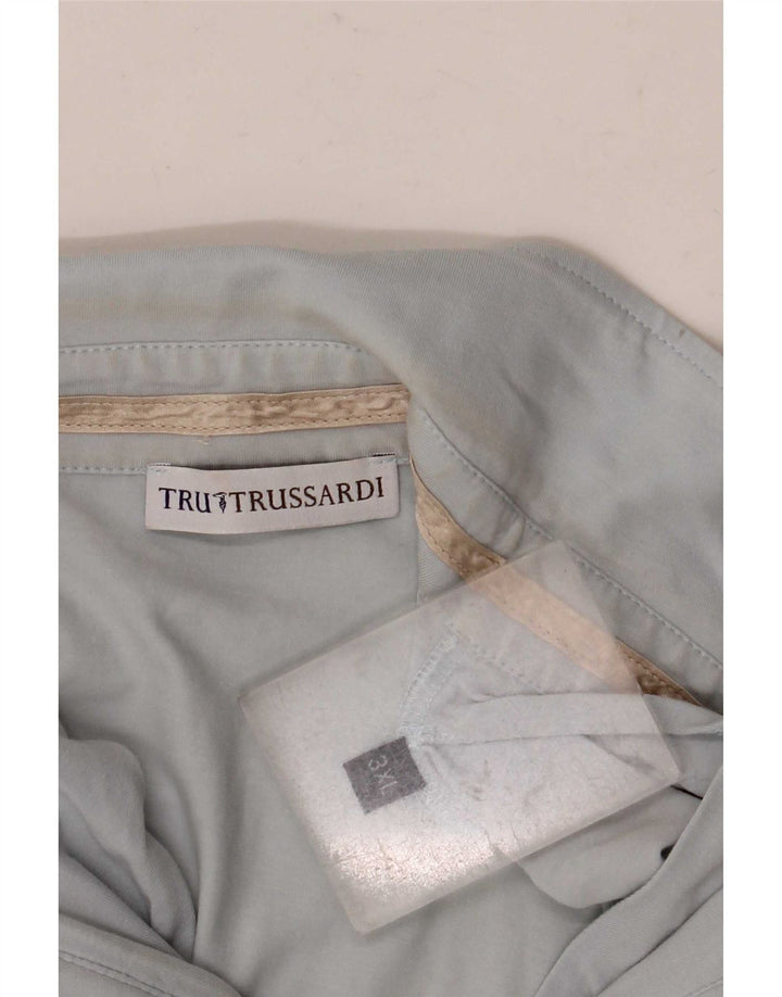 Рубашка Поло Мужская Trussardi 3XL Серая