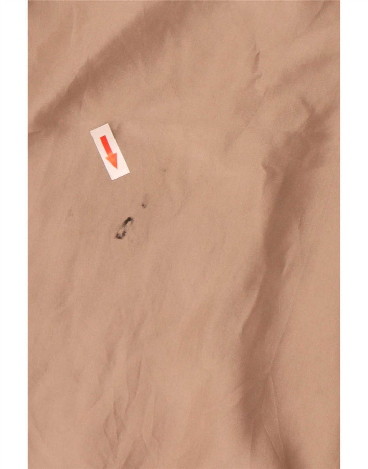Винтажная женская удлиненная рубашка оверсайз IT 44 Medium Beige