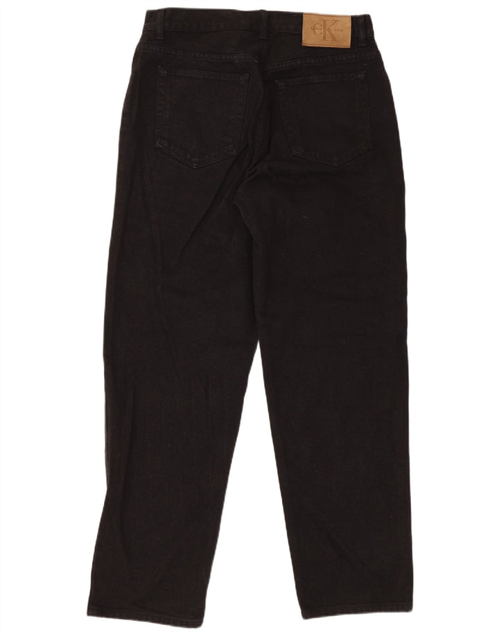 Мужские прямые джинсы Calvin Klein Regular W32 L30, черный хлопок