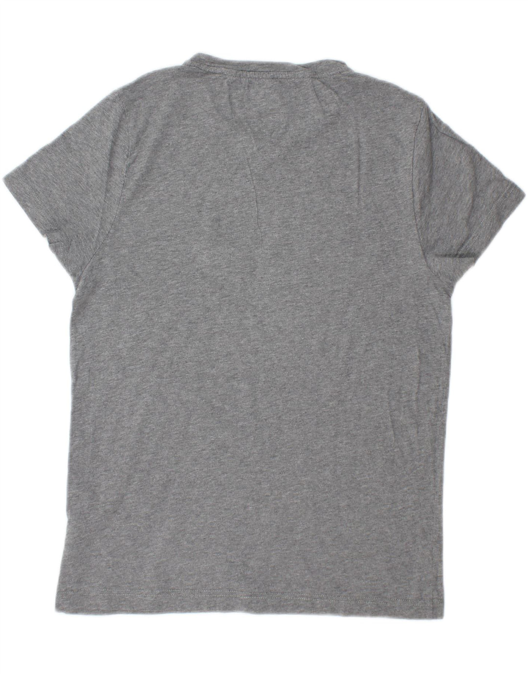 TOMMY HILFIGER Mens Graphic T-Shirt Top Small Grey Cotton Vintage Tommy Hilfiger and Second-Hand Tommy Hilfiger from Messina Hembry 