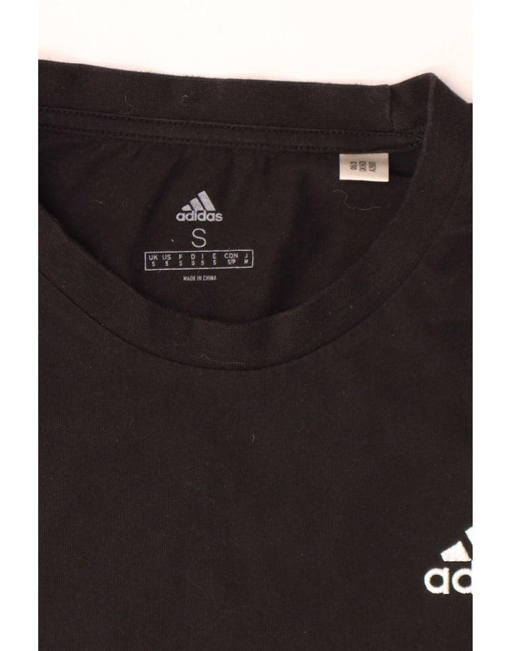 Adidas Мужская футболка Top Small Black Cotton