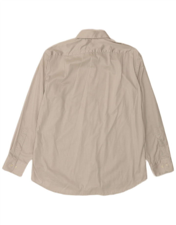 Мужская рубашка HUGO BOSS, размер 43, 17 XL, белая полоска