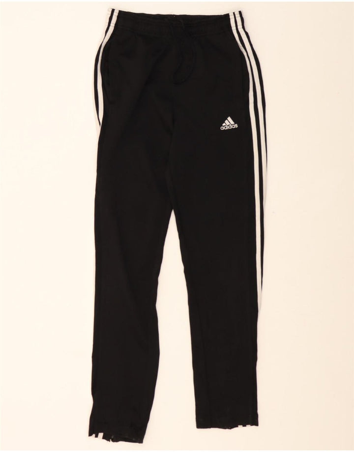 ADIDAS Mens Tracksuit Trousers Small  Black Polyester Vintage Adidas and Second-Hand Adidas from Messina Hembry 