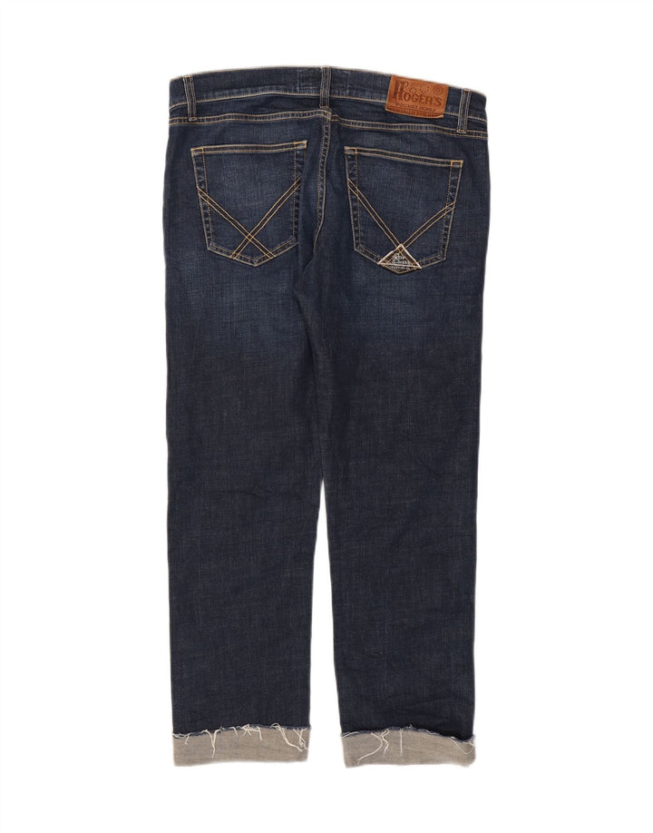 Женские прямые джинсы Roy Rogers W35 L28 темно-синие, хлопок