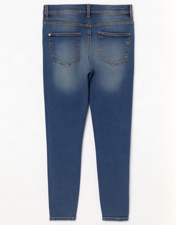 Мужские укороченные джинсы скинни Zara EU 40 Medium W31 L25 Синий хлопок