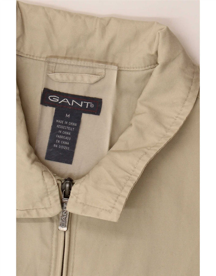 Мужская куртка-бомбер Gant UK 38, средний бежевый хлопок