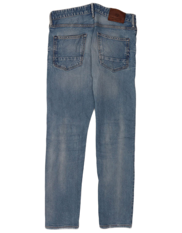 Мужские зауженные джинсы Scotch & Soda Ralston W31 L29, синий хлопок