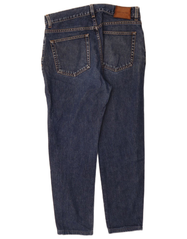 Мужские джинсы Calvin Klein конические W30 L27 синие