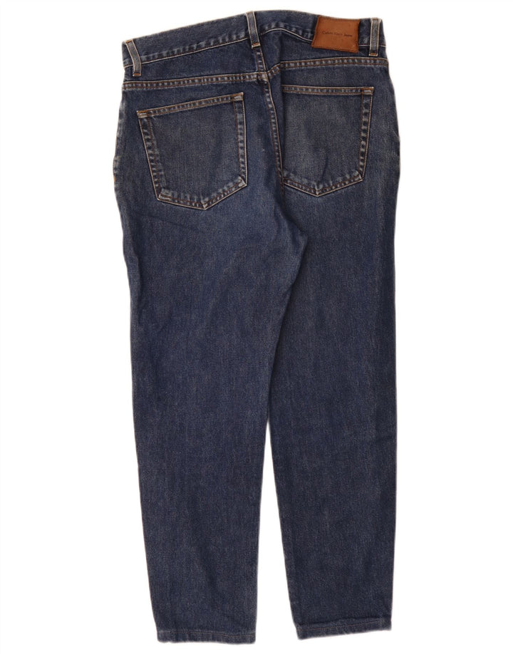 Мужские джинсы Calvin Klein конические W30 L27 синие