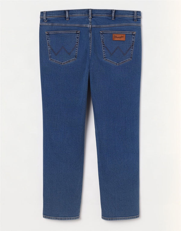 Мужские прямые джинсы Wrangler Texas W44 L32 синие