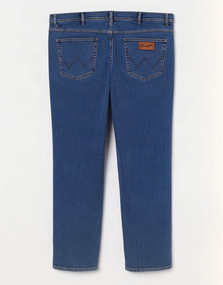 Мужские прямые джинсы Wrangler Texas W44 L32 синие