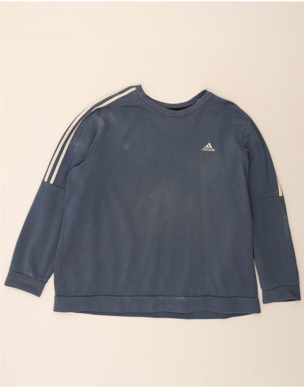 Мужской свитер Adidas Jumper 2XL Синий Хлопок