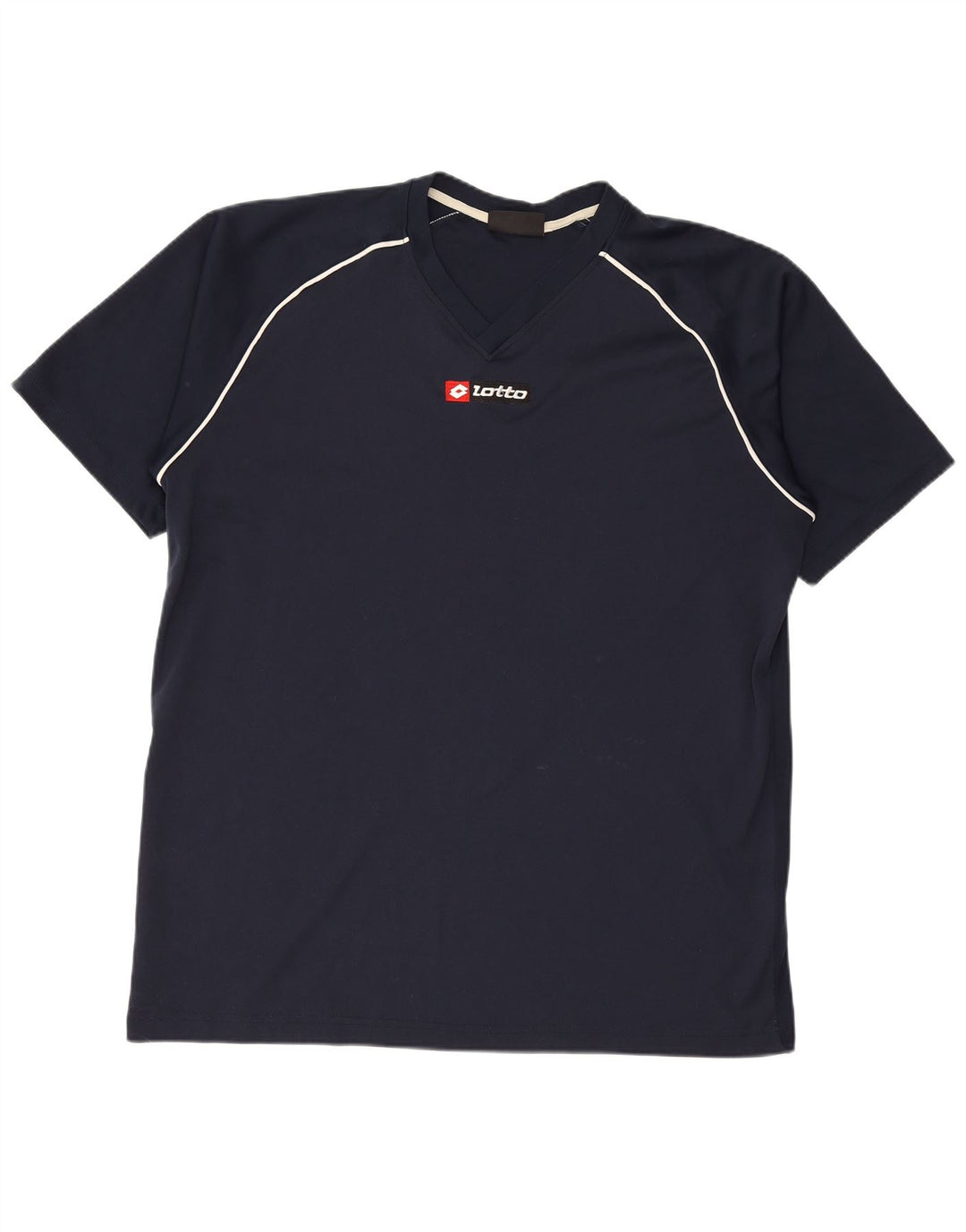 Мужская футболка Lotto Top 2XL Темно-синий полиэстер