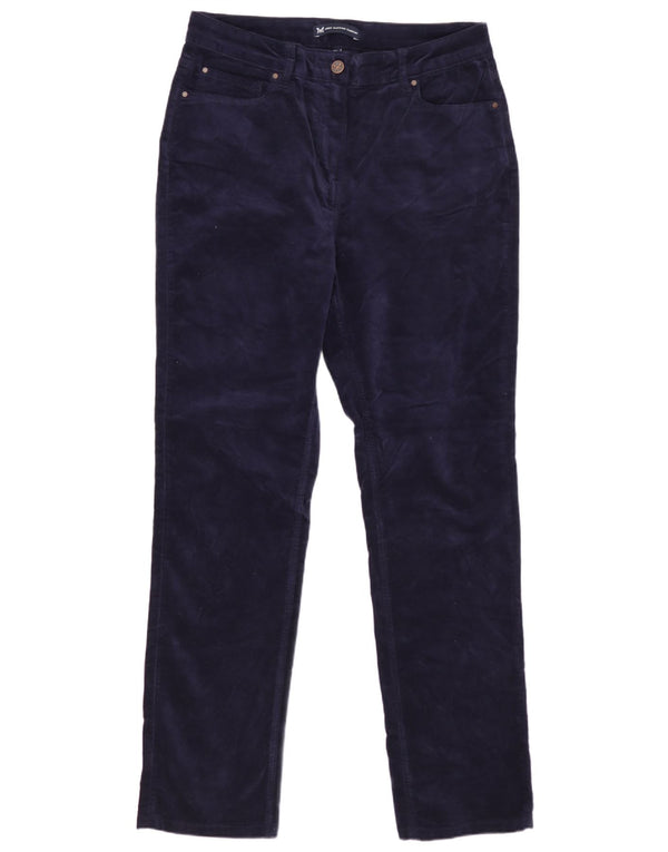 Crew Clothing Женские узкие повседневные брюки UK 12 Medium W30 L30 Темно-синие